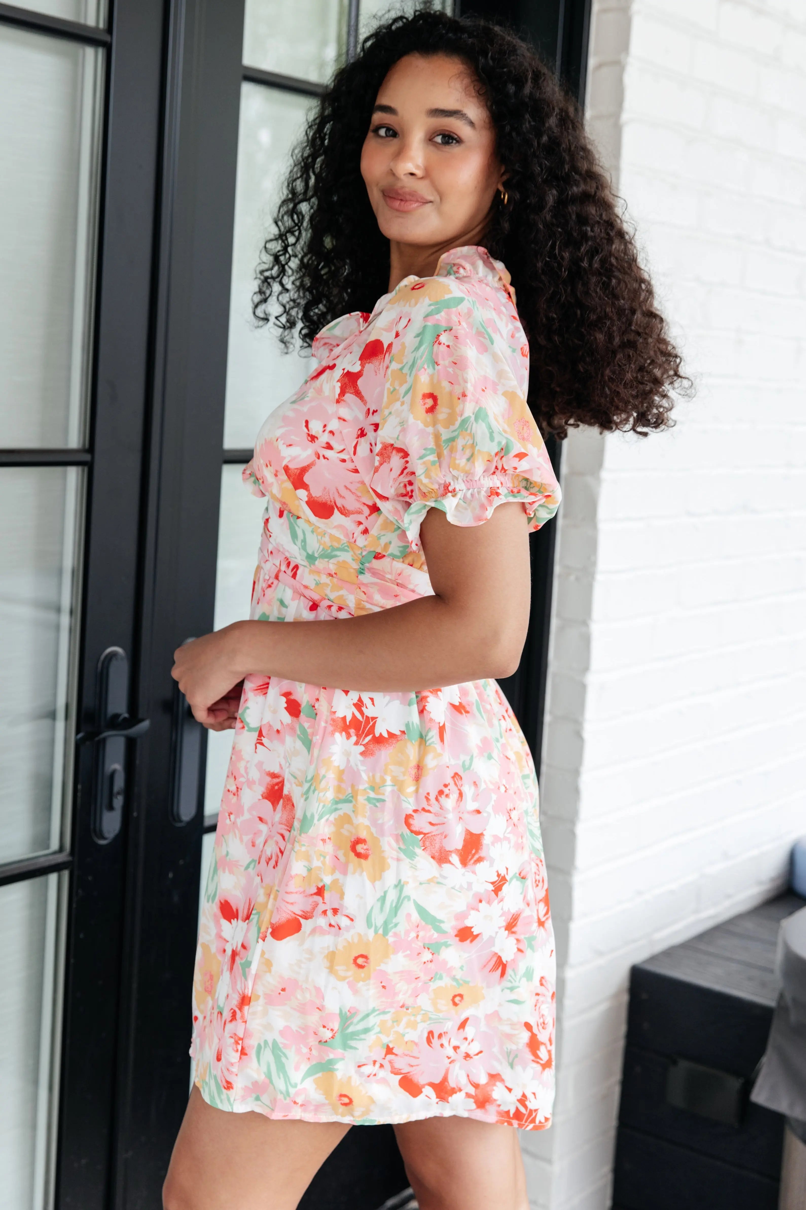 Unit Fancy Free Floral Dress for Women - Summer Boho Maxi Dress with Flowy Sleeves | Perfect for Beach Vacations, Garden Parties & Date Nights
