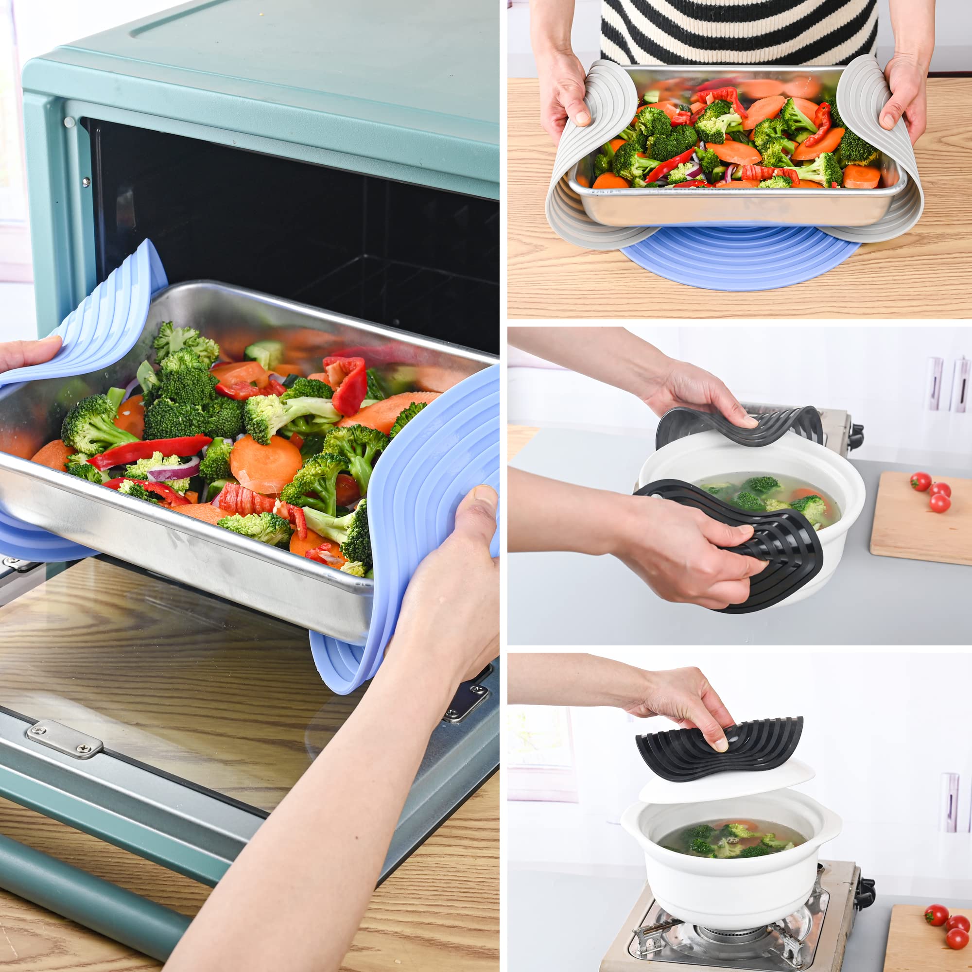 Smithcraft Silicone Trivets for Hot Dishes - 9.45