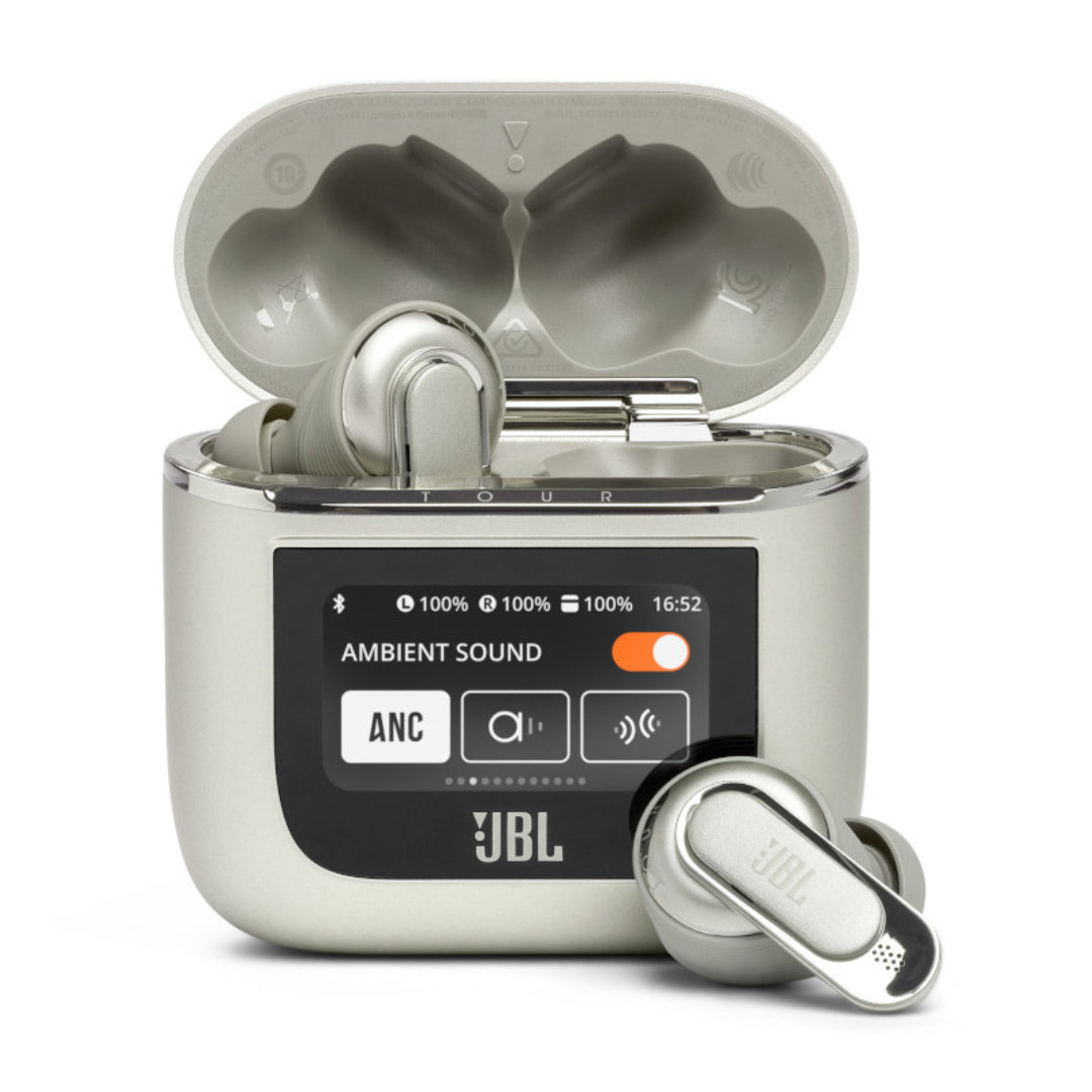 JBL Tour Pro 2 Wireless Bluetooth Earbuds with Noise Cancelling, 40H Playtime, IPX5 Waterproof - Perfect for Travel, Workouts & Commuting