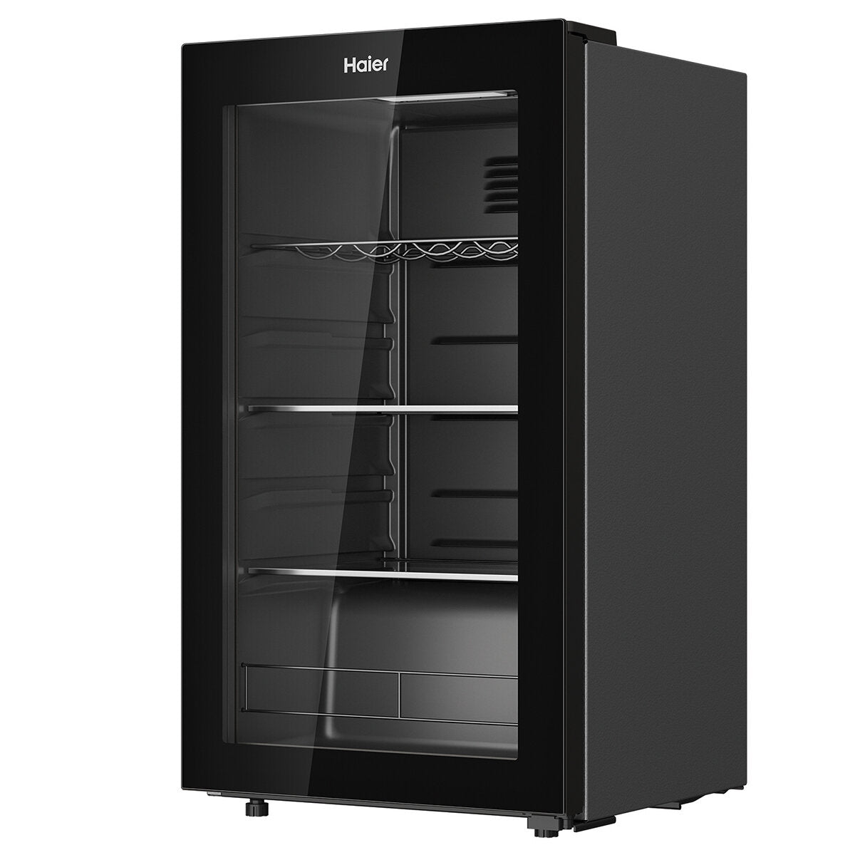 Haier 87L Compact Beverage Refrigerator HRF90UC - Perfect for Home, Office, and Party Drinks Storage