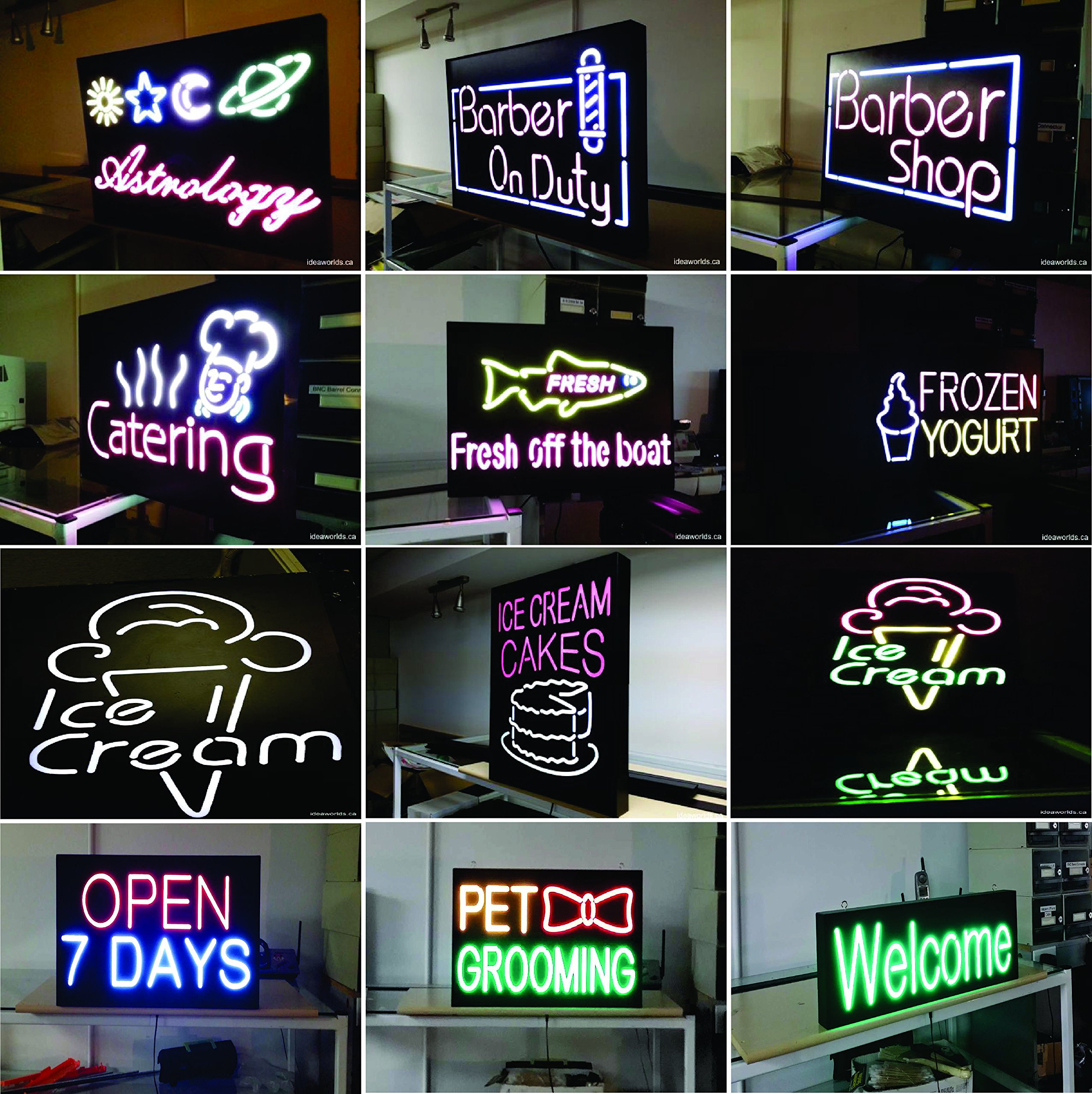 20x12 Inch Vibrant LED Neon Sign for Tacos - Perfect for Restaurants, Bars, Cafes & Home Decor - Eye-Catching Storefront Display & Wall Art