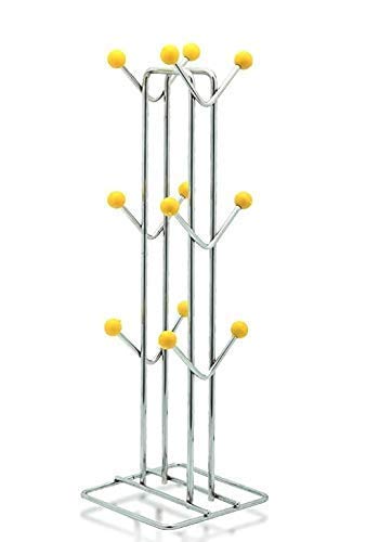CR18 COLLECTION 100% Rust-Free Stainless Steel Chakla Belan & Tawa Stand - 4-in-1 Kitchen Organizer with Rolling Pin Board Holder & Traditional Cup Holder | Wall Mount Space Saver for Indian Cooking & Baking
