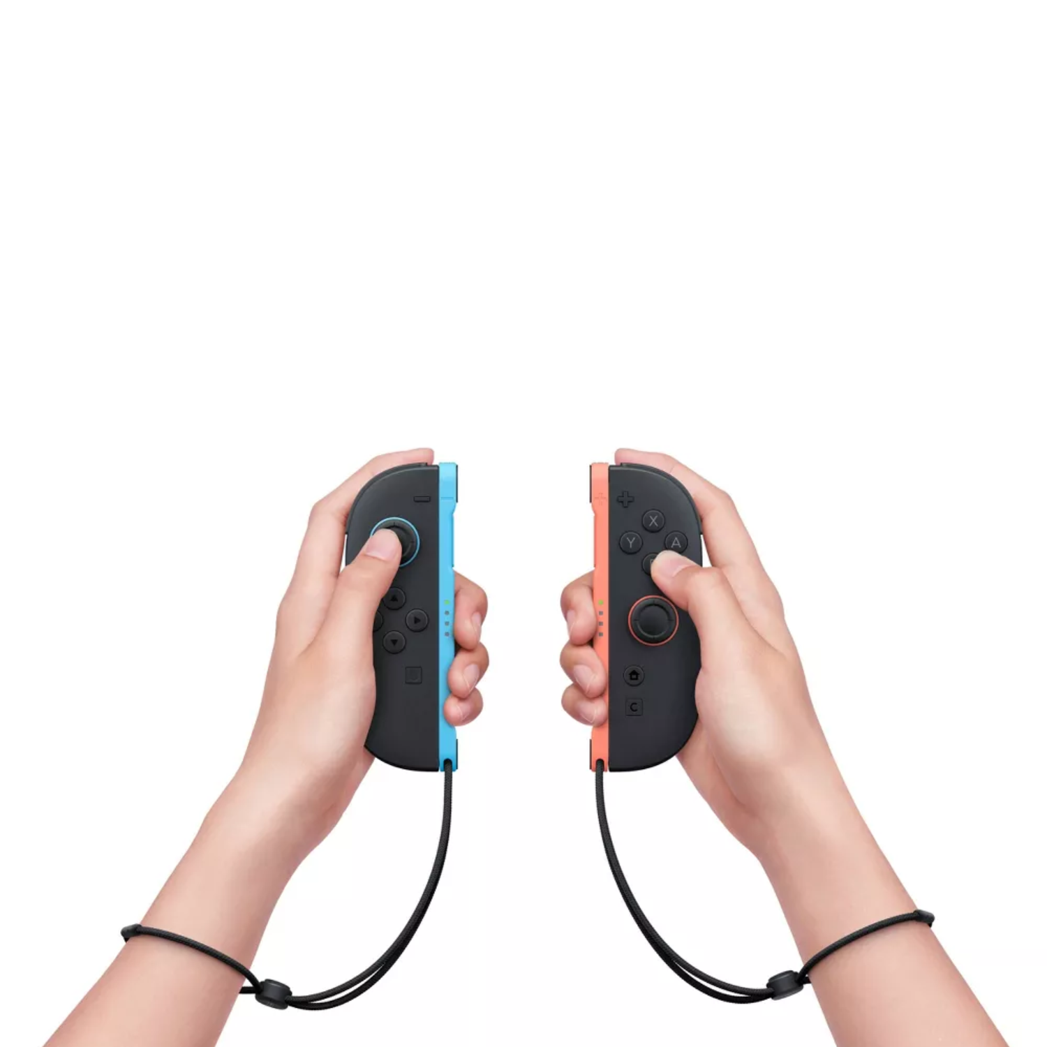 Original Nintendo Switch Joy-Con (L/R) - Blue & Red - Wireless Controllers for Gaming, Multiplayer & Motion Control - Compatible with Switch & Switch OLED