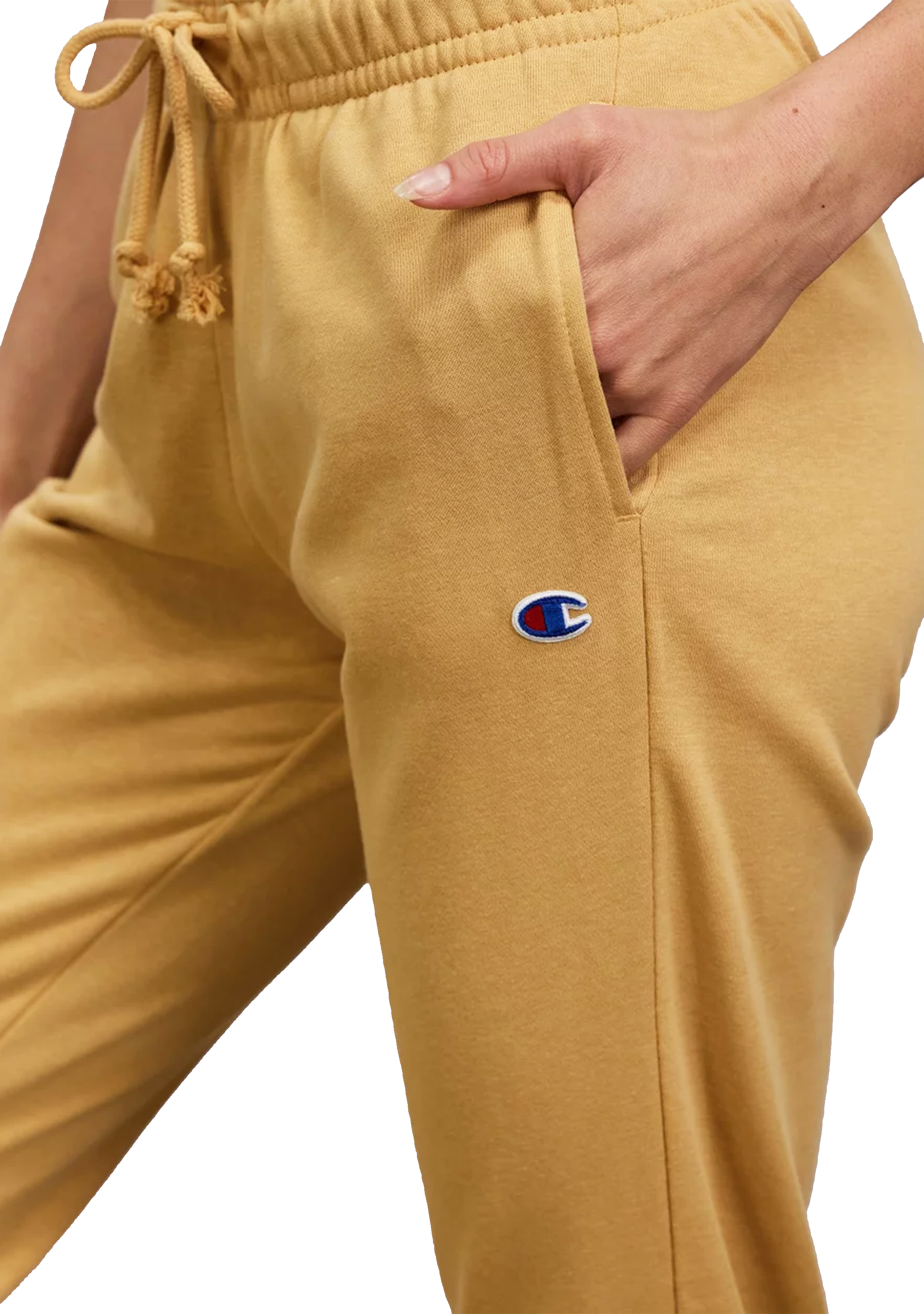 Champion Women's French Terry Script Sweatpants - Soft & Comfortable Lounge Pants for Casual Wear, Yoga & Home Relaxation | CT6WN GQQ