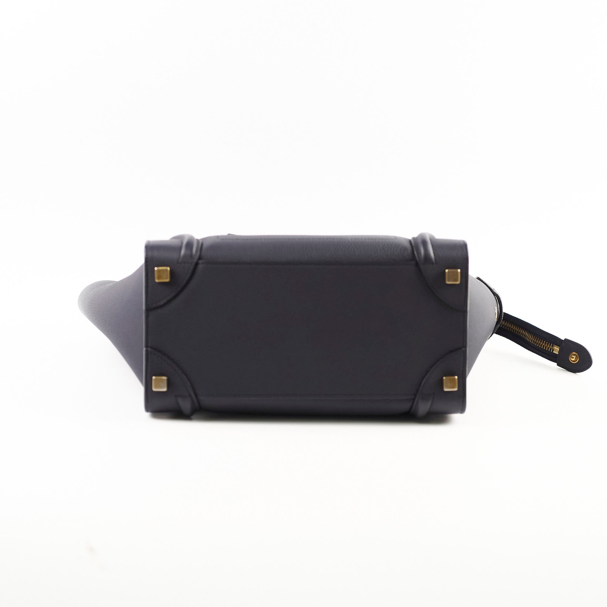 Celine Micro Luggage Bag in Black Calfskin Leather - Stylish Crossbody Purse for Women, Perfect for Work, Travel & Everyday Use