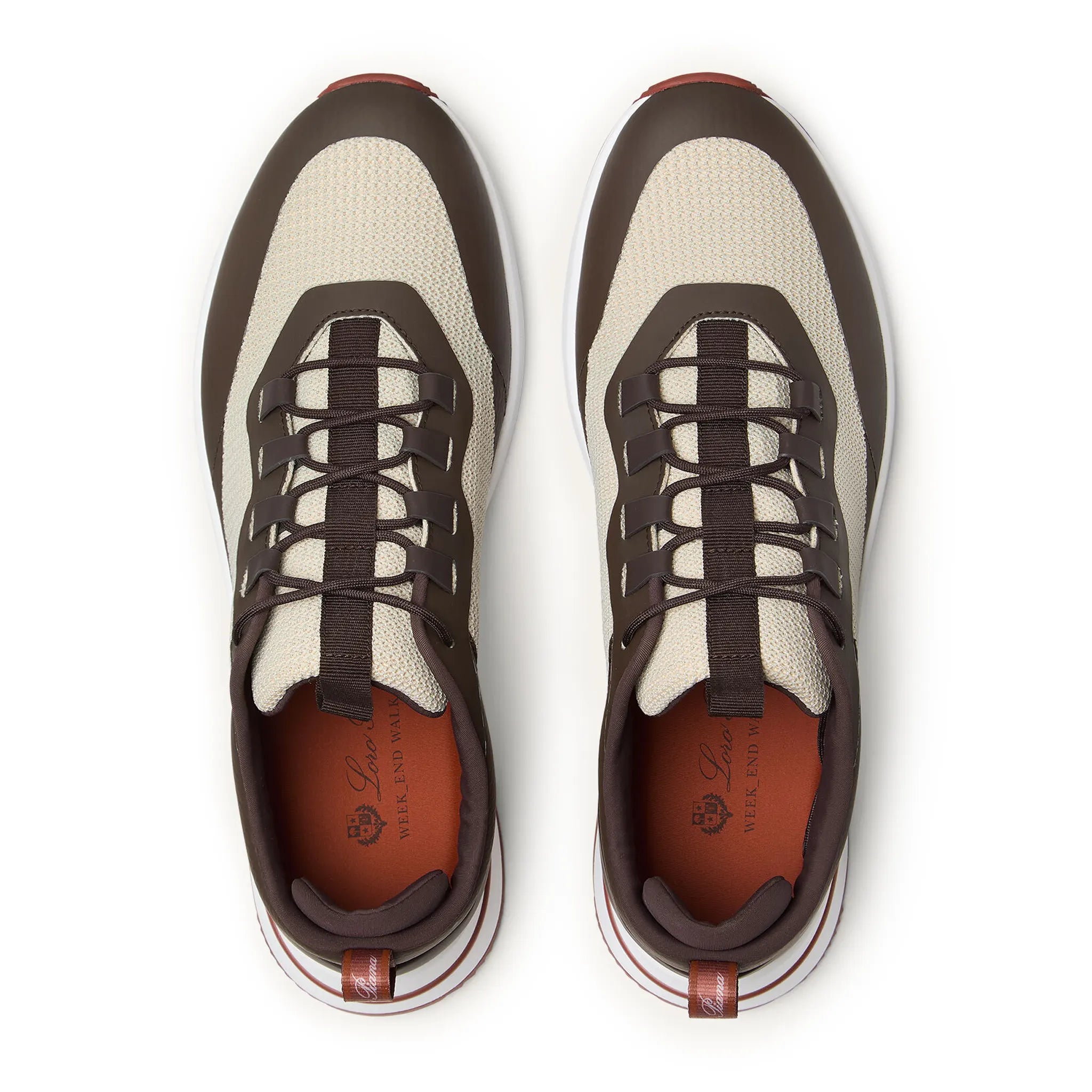 Loro Piana Week End Walk Desert Light Sneakers - Men's Luxury Casual Shoes for Walking & Travel | Perfect for Weekend Outings & City Strolls