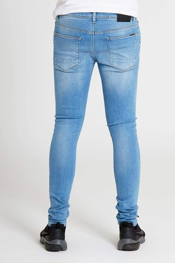 DRAX Super Skinny Jeans for Women - Light Wash Denim Pants | Stretch Comfort Fit | Perfect for Casual Wear & Night Out