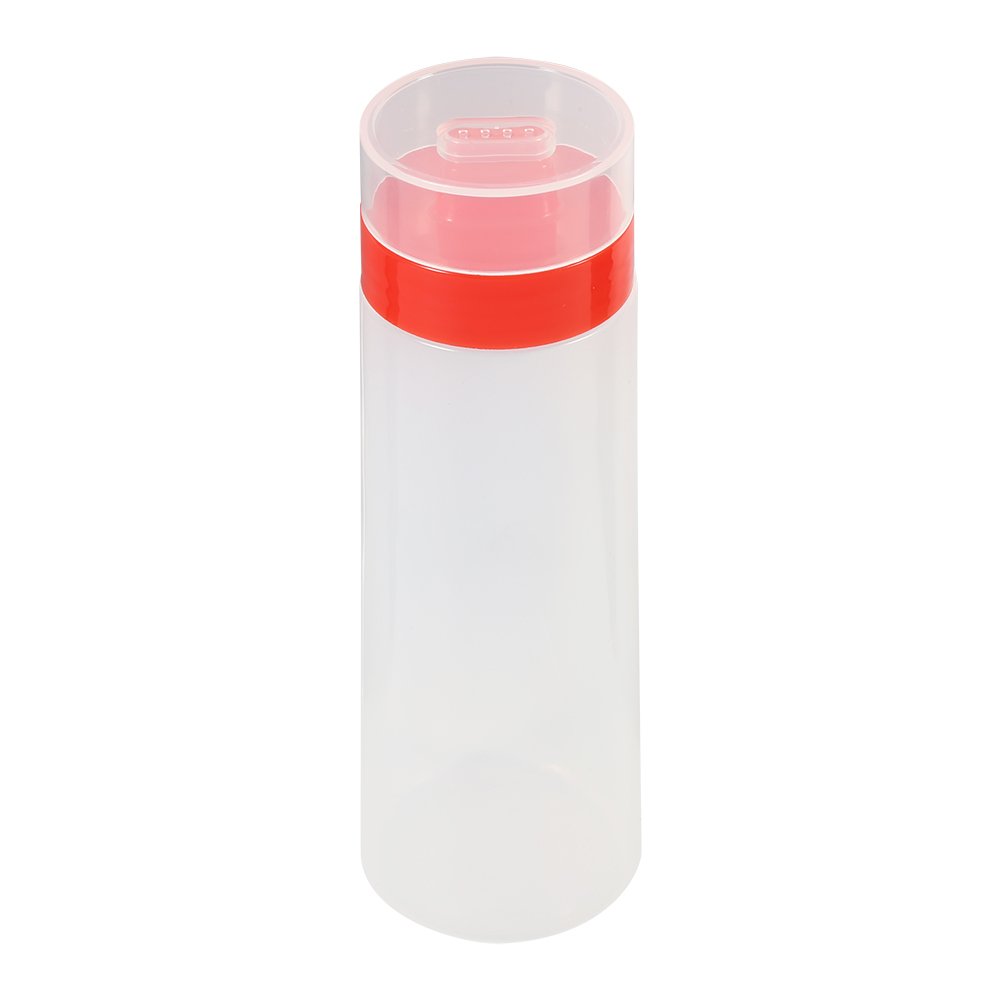 FILFEEL 4-Hole Squeeze Bottle for Sauces - Durable Resin Condiment Dispenser for Ketchup, Jam, Mayonnaise & Olive Oil (Red/Yellow) - Perfect for Restaurants, BBQs, Home Kitchen & Food Service