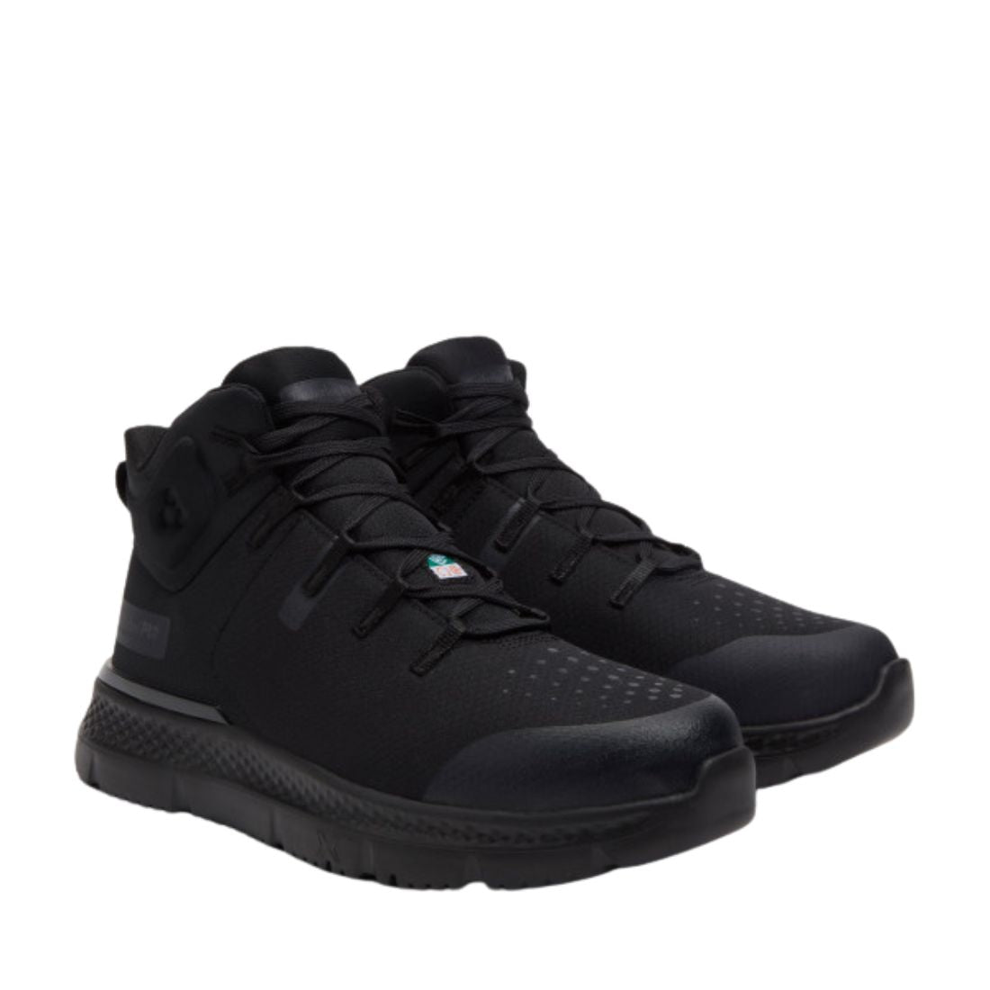 Timberland PRO Intercept MID TB0A67SFEL0 Men's Steel Toe Work Shoes - Black | Safety Toe Athletic Shoes for Construction, Warehouse & Outdoor Work | Durable & Comfortable Work Boots for Men