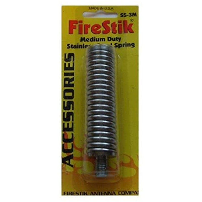Firestik SS3M Antenna - High-Performance CB Radio Antenna for Trucks & Off-Road Vehicles | Durable Stainless Steel Design for Clear Communication on Road Trips & Outdoor Adventures