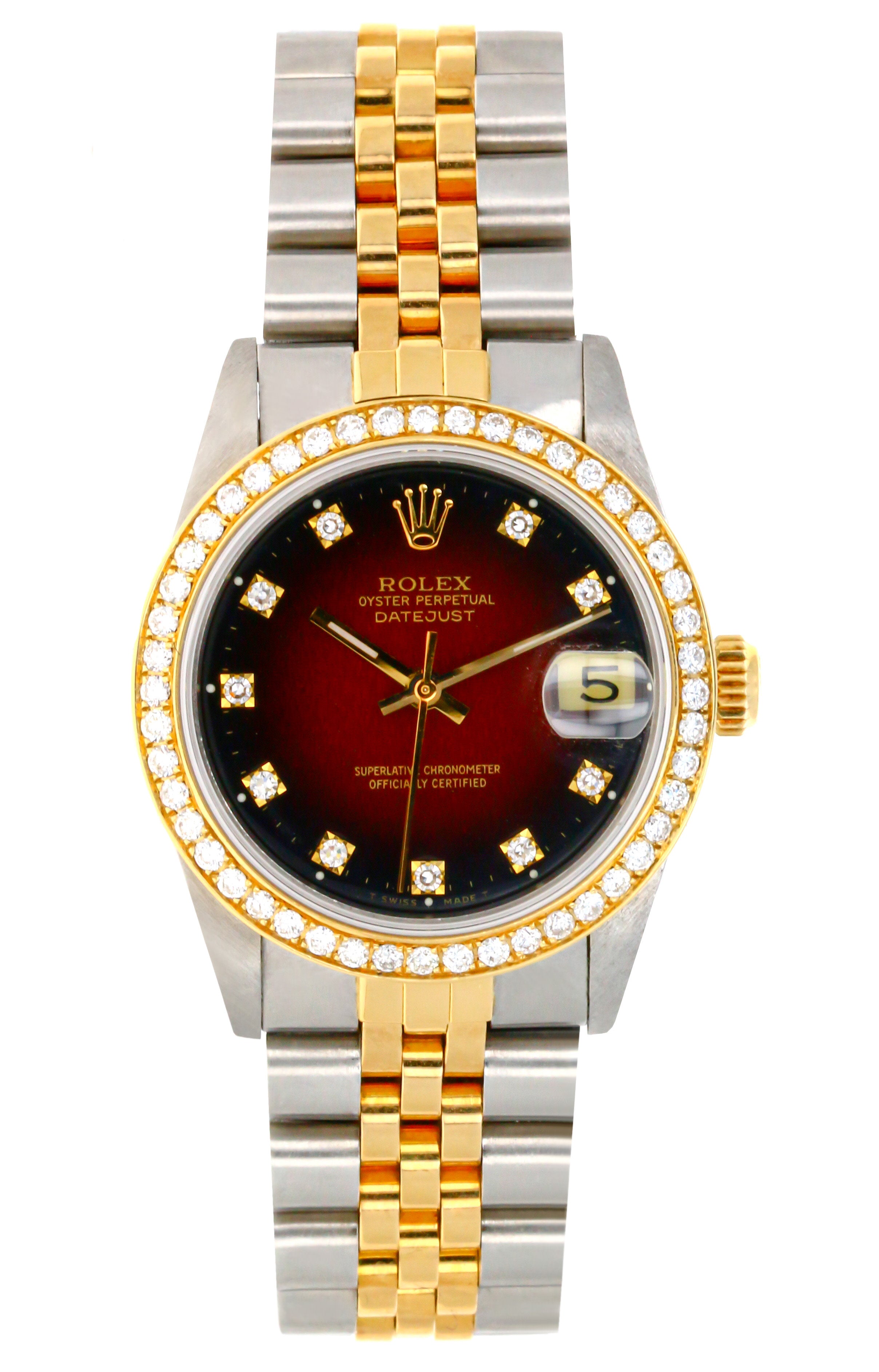 Authentic Rolex Datejust 31mm Jubilee Watch (1986) - Luxury Swiss Timepiece for Women, Perfect for Special Occasions & Professional Settings