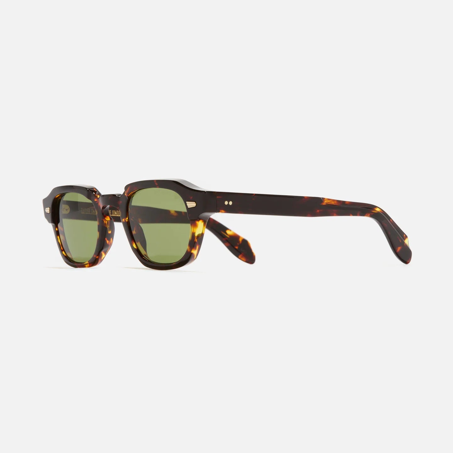 Cutler and Gross 1420 02 Havana Sunglasses - Classic Tortoise Shell Frame & UV Protection - Perfect for Outdoor Activities, Beach, and Driving