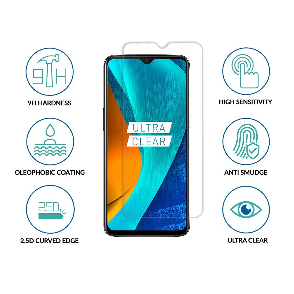 SPRIG Premium Clear Tempered Glass Screen Protector for Motorola Moto E13 - HD Clarity, Anti-Scratch, Bubble-Free Installation - Perfect for Everyday Protection & Gaming