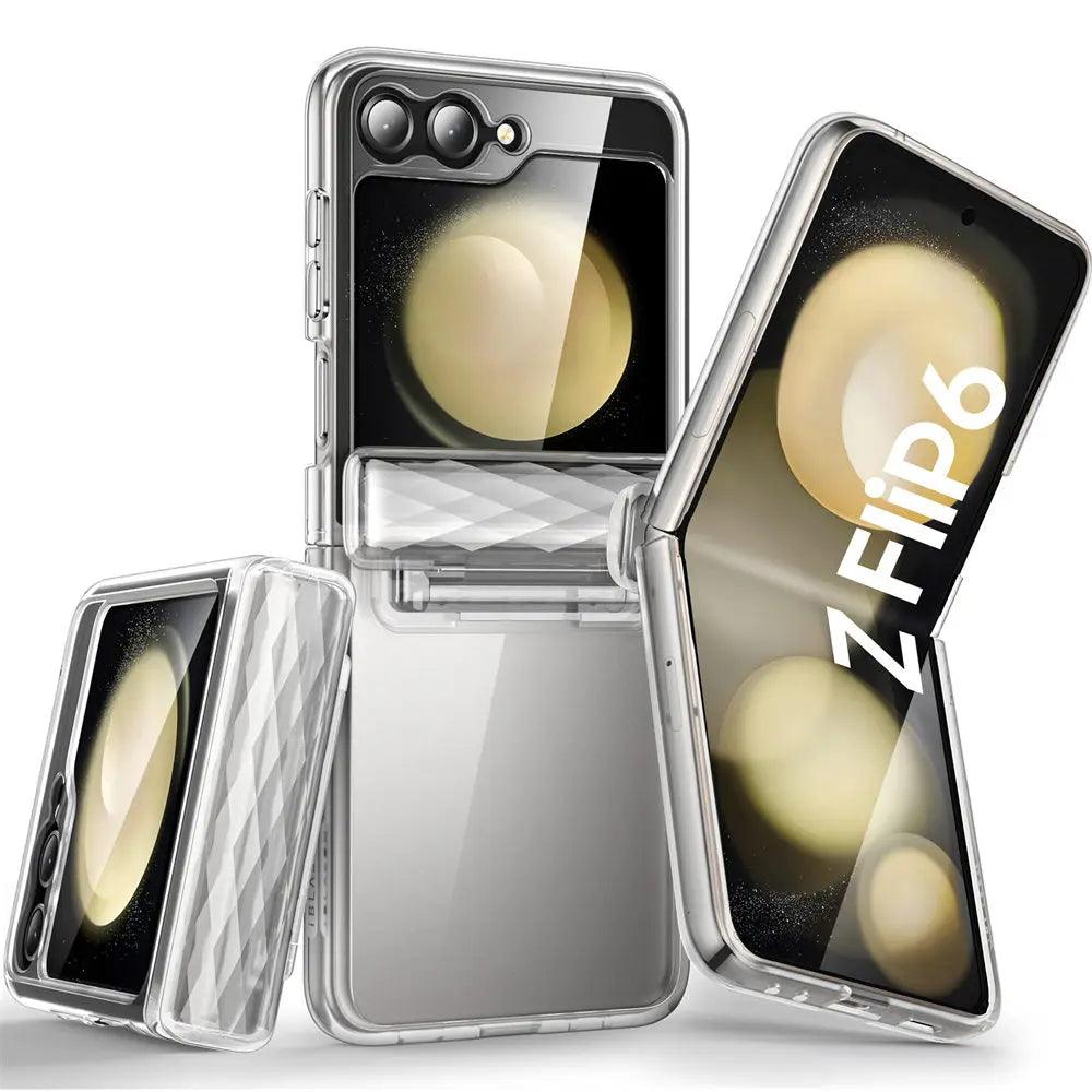 Galaxy Z Flip 6 Case | BLASON Cosmo Slim Clear Protective Cover with Shockproof Design for Samsung Galaxy Z Flip 6 - Perfect for Everyday Use, Travel & Outdoor Activities