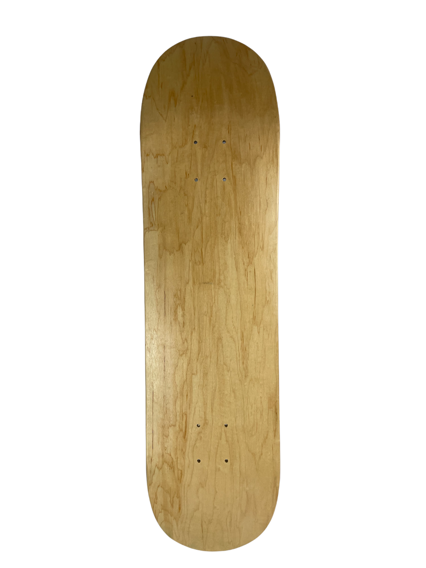 Premium Hardrock Skateboard Deck Blank - 2 Stains, 8 Shape Options (Model: C0180) - Perfect for DIY Custom Skateboards & Street Skating