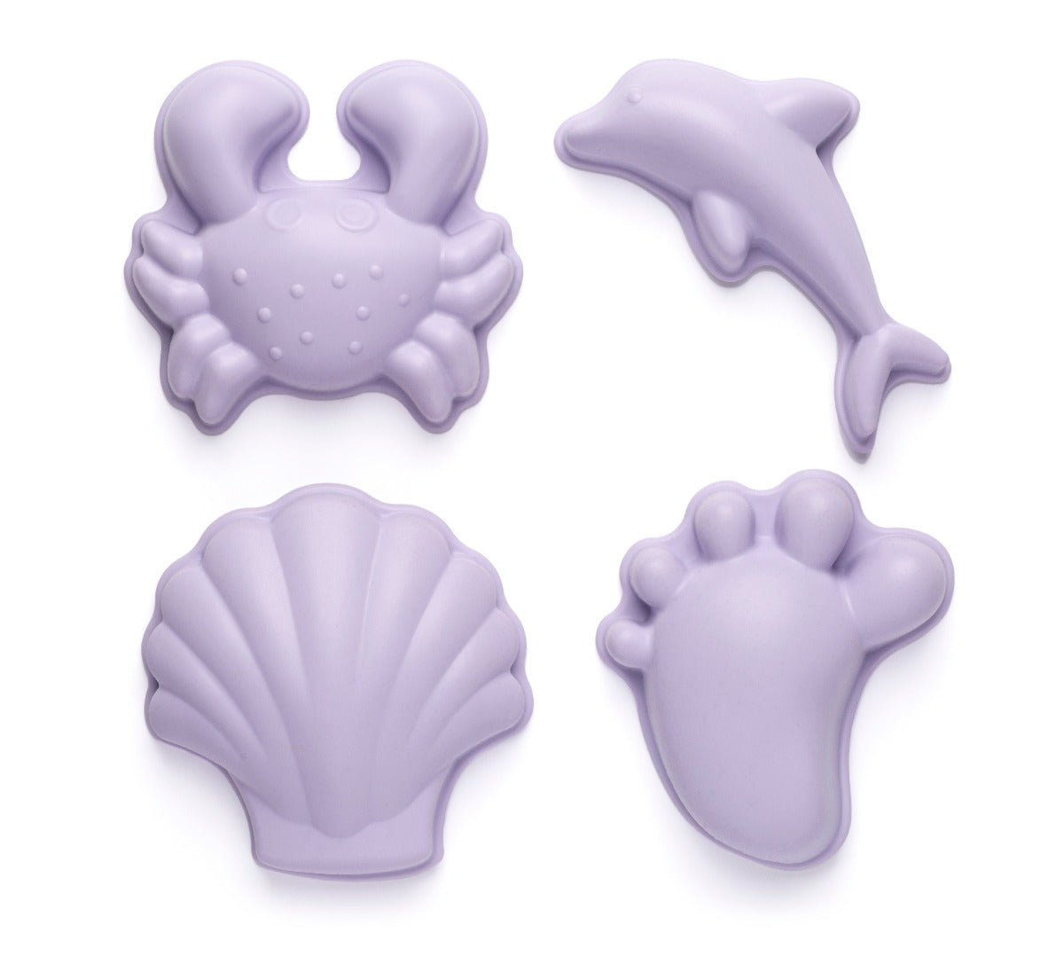 Scrunch Sand Footprint Mould Set - Beach Footprint Maker for Kids & Adults - Perfect for Beach Parties, Wedding Sand Ceremonies & Family Vacations