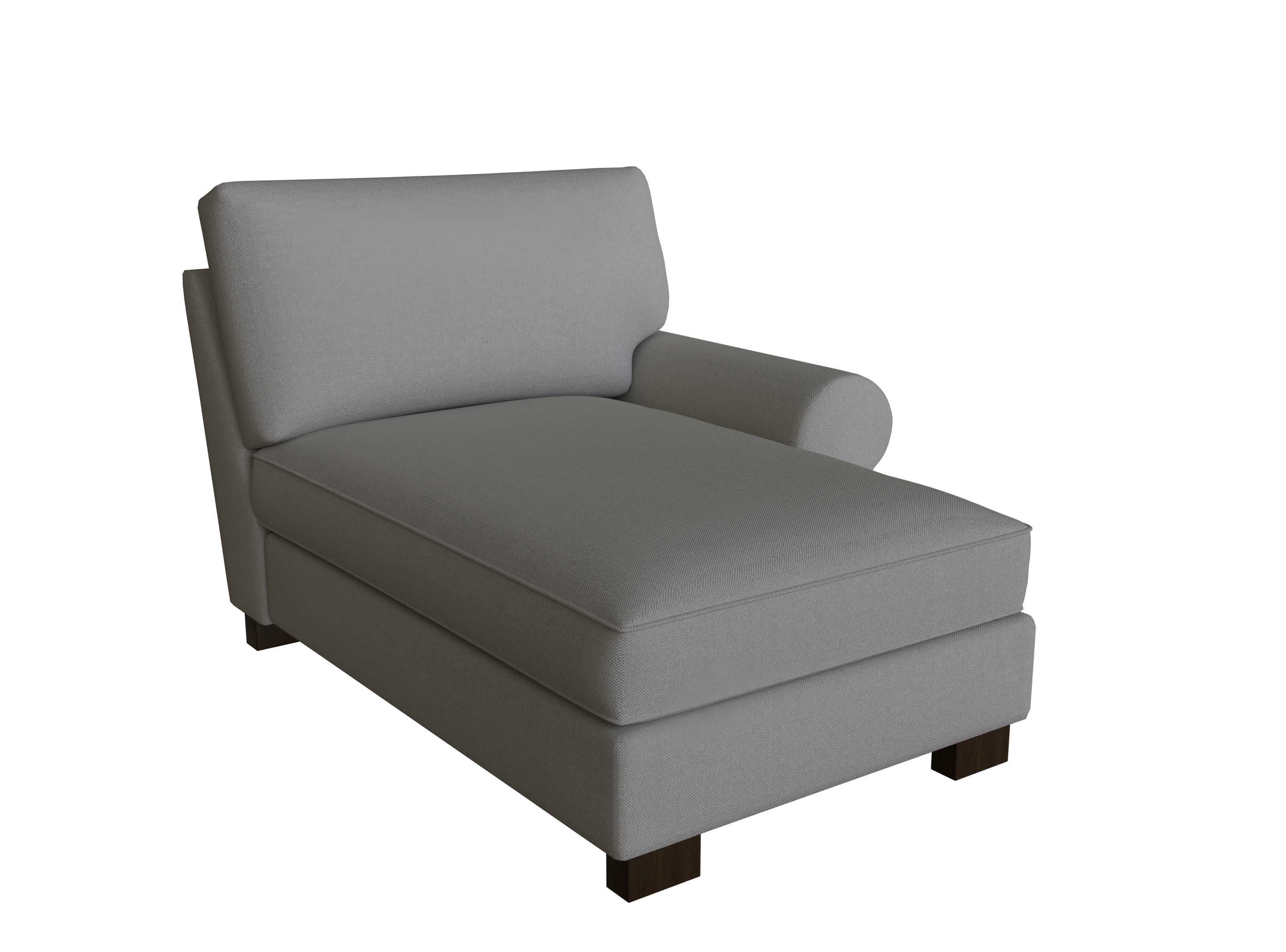 PB Turner Roll Arm Right Arm Chaise Cover - Slipcover for Sectional Sofa Components | Perfect for Living Room, Family Room & Home Theater Furniture Protection