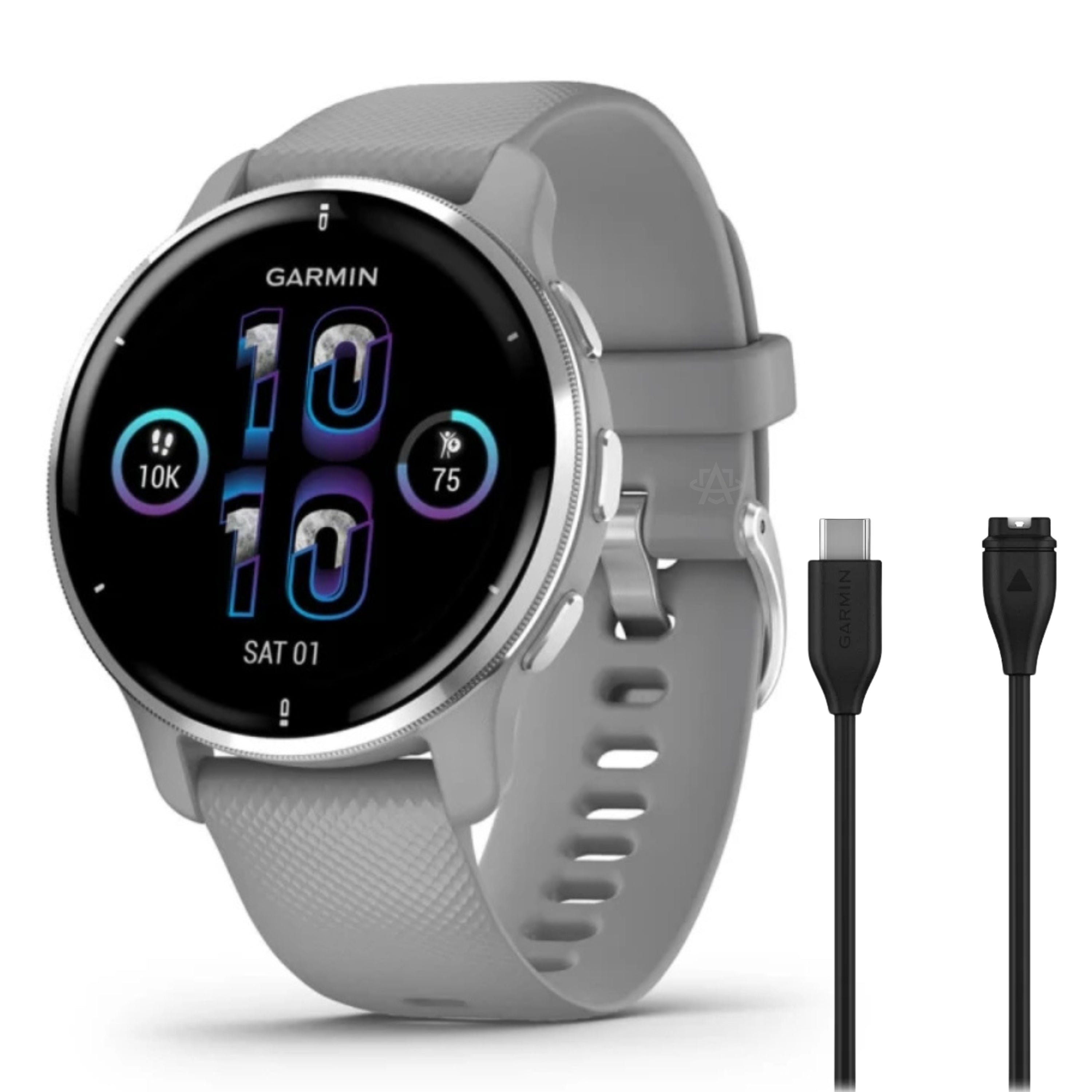 Garmin Venu 2 Plus Smartwatch - GPS Fitness Tracker with Wi-Fi, SOS Feature & Health Monitoring for Running, Swimming & Outdoor Activities