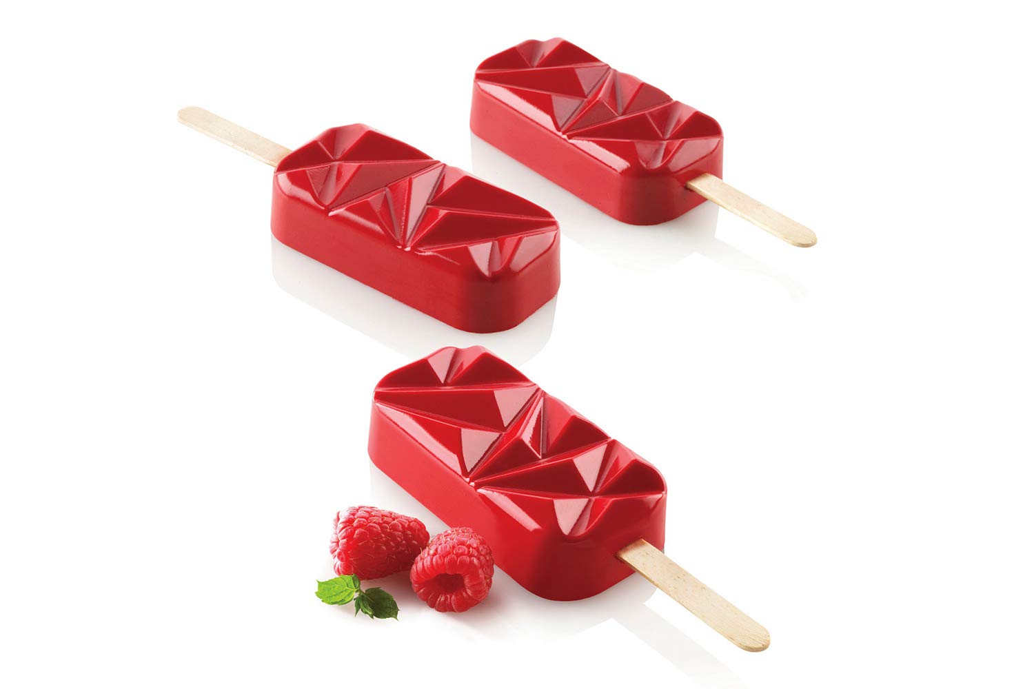 Premium Silicone Ice Pop Molds Set - 80ml (2.7oz) BPA-Free Popsicle Makers - Made in Italy - Perfect for Homemade Frozen Treats, Kids Snacks & Summer Desserts