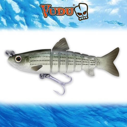 Egret Baits Vudu Mullet Tail 3.5