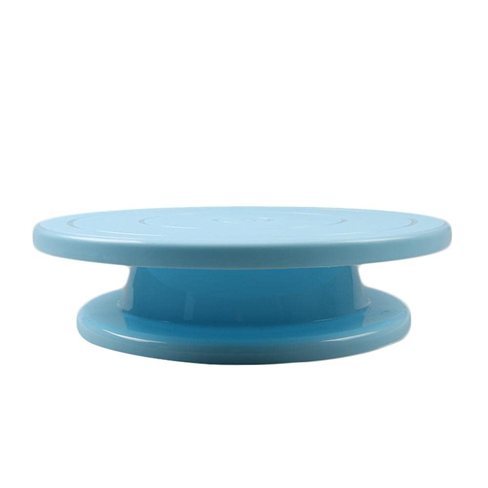 Rotating Cake Turntable Stand - 12 Inch White Revolving Cake Decorating Spinner for Baking, Icing, Cookies & Cupcakes - Essential Baking Tools & Accessories for Home Bakers & Professional Decorators