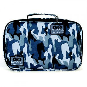 Eco-Friendly Reusable Lunch Box - Camouflage with Blue Insulation | Perfect for School, Work & Outdoor Picnics
