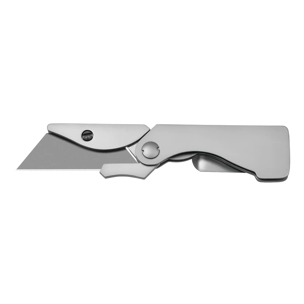 Gerber Gear EAB Pocket Knife & Money Clip - Compact Folding Utility Knife with Replaceable Blade - Stainless Steel EDC Knife for Everyday Carry, Outdoor Activities & DIY Projects