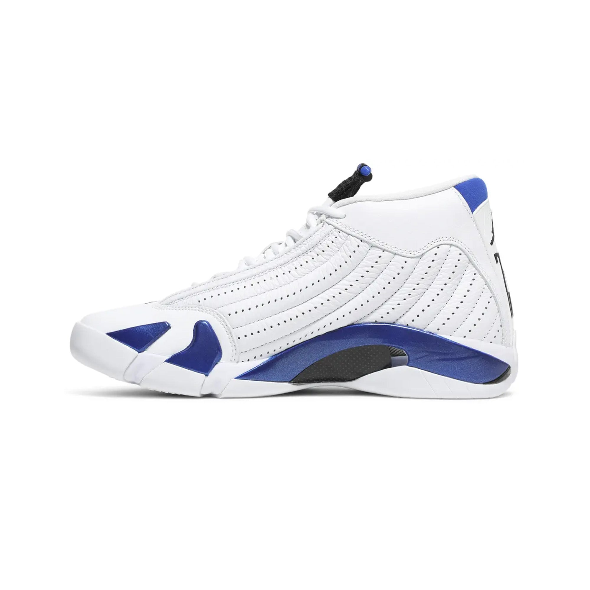 Air Jordan 14 Retro 'White Hyper Royal' Men's Basketball Shoes (2020) - Classic Sneakers for Streetwear & Court Performance