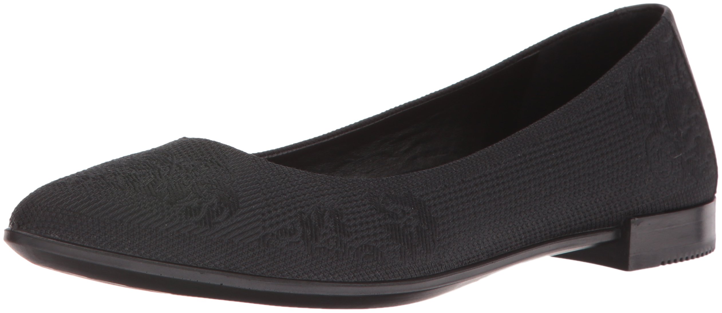 ECCO Women's Shape Textured Ballet Flats - Comfortable Leather Ballerina Shoes for Women | Perfect for Office, Casual Wear & Travel