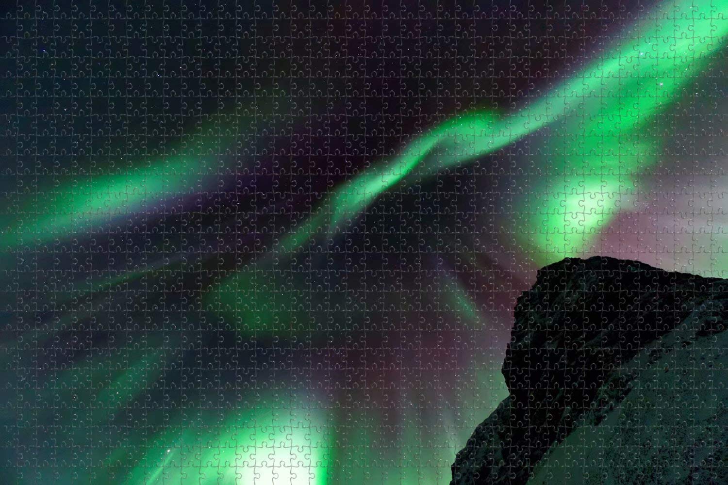 1000 Piece Iceland Aurora Jigsaw Puzzle for Adults - Challenging Travel Souvenir & Home Decor for Relaxation and Stress Relief