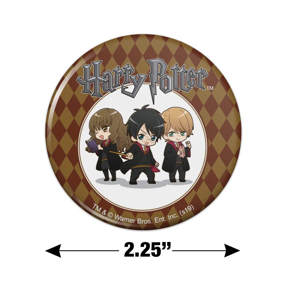 Harry Potter Anime Character Fridge Magnets - Fun Kitchen Decor for Fans - Perfect for Refrigerators, Lockers & Office Use