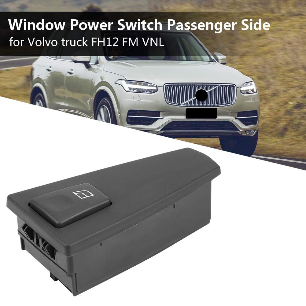 Aramox Power Window Switch - Passenger Side Replacement for Volvo Truck FH12 FM VNL (Part Numbers 20752919, 21543901, 20752913) | Durable Auto Electrical Component for Smooth Window Operation in Heavy-Duty Vehicles