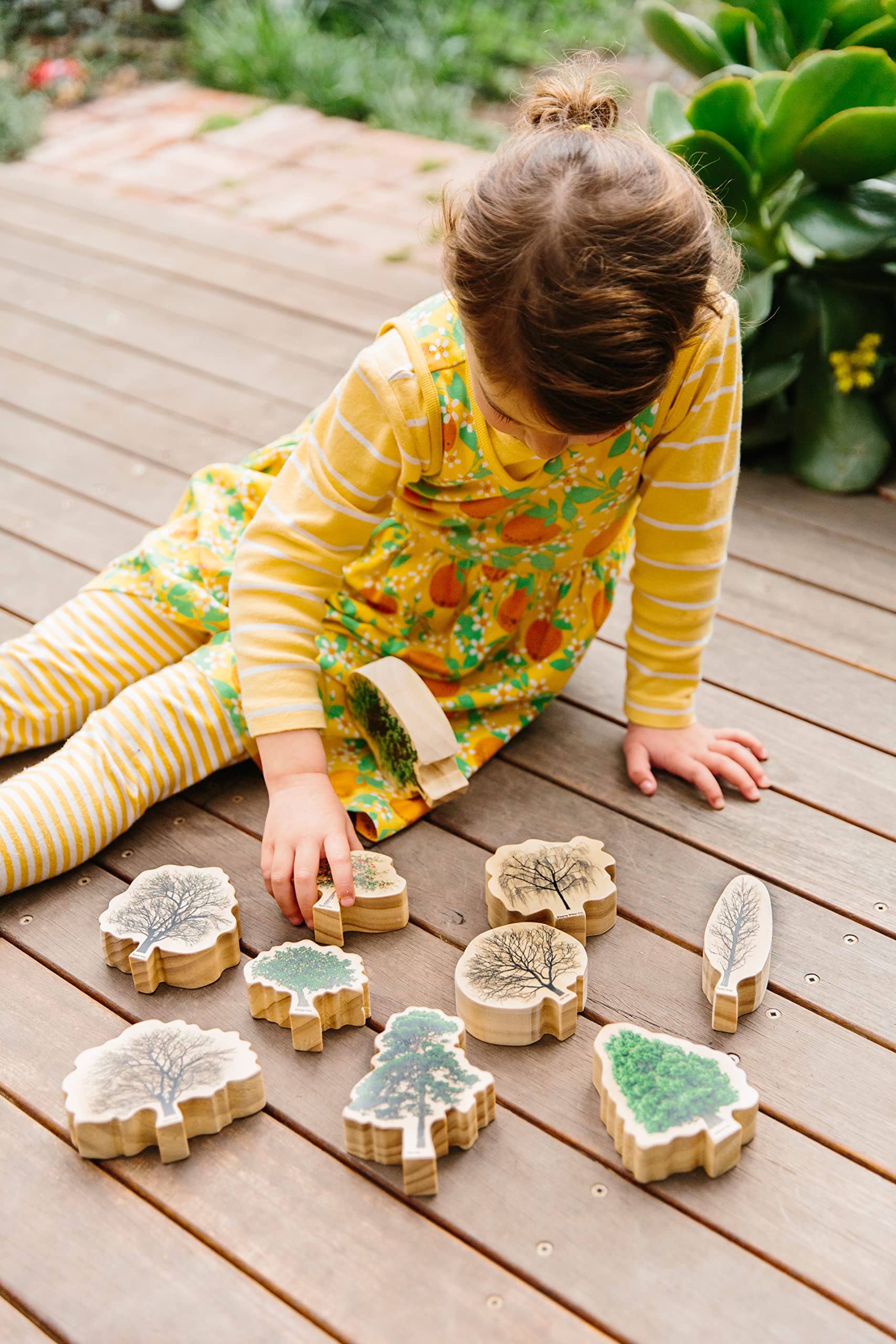 4 Seasons Wooden Tree Decor - Handcrafted Home & Office Decoration for Spring, Summer, Fall, Winter | Perfect for Table Centerpiece, Shelf Display, and Seasonal Gift Giving