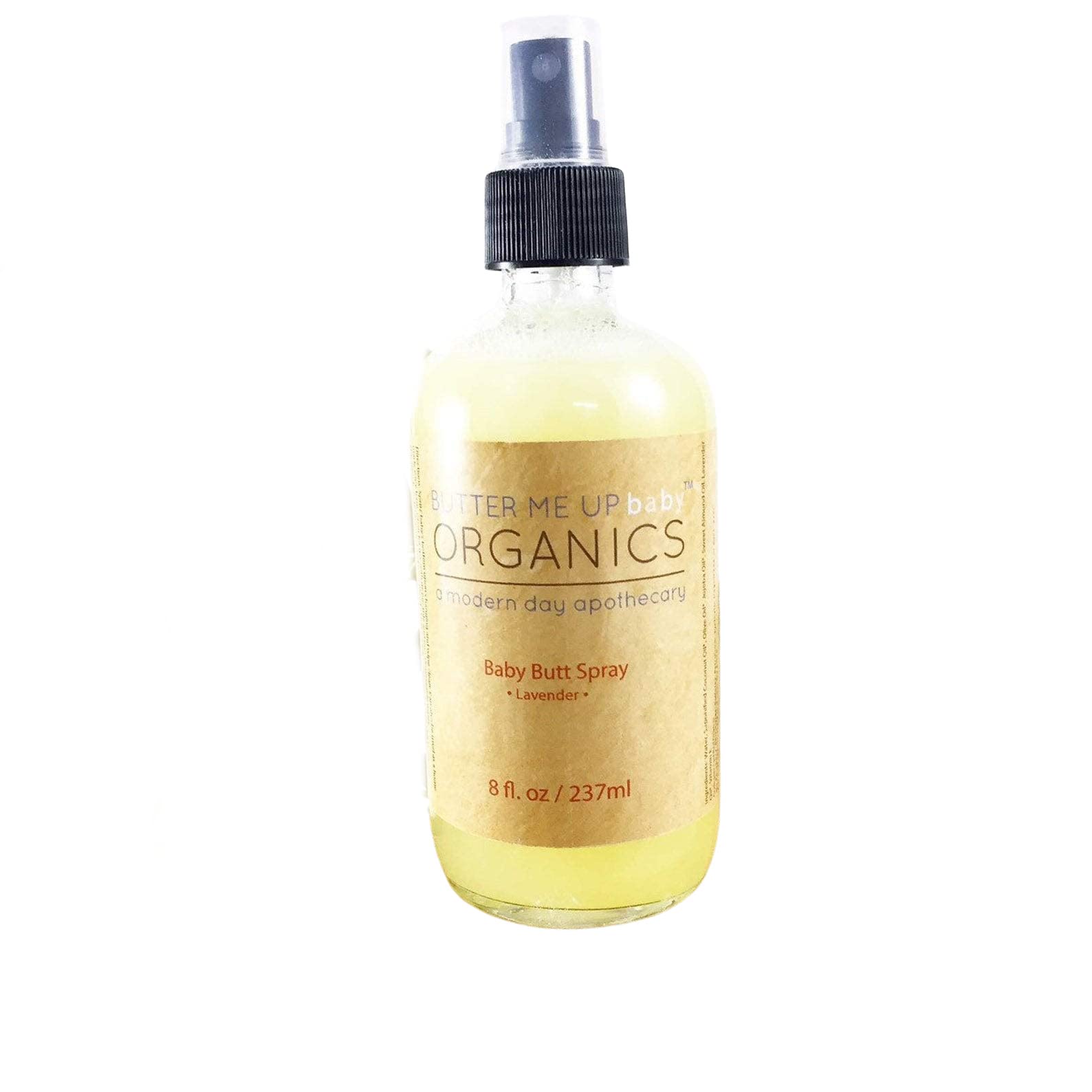 Organic Baby Diaper Rash Spray - Travel Size for On-the-Go Parents | Natural & Gentle Skin Care | Perfect for Diaper Changes, Travel & Emergency Care | Butter Me Up Organics