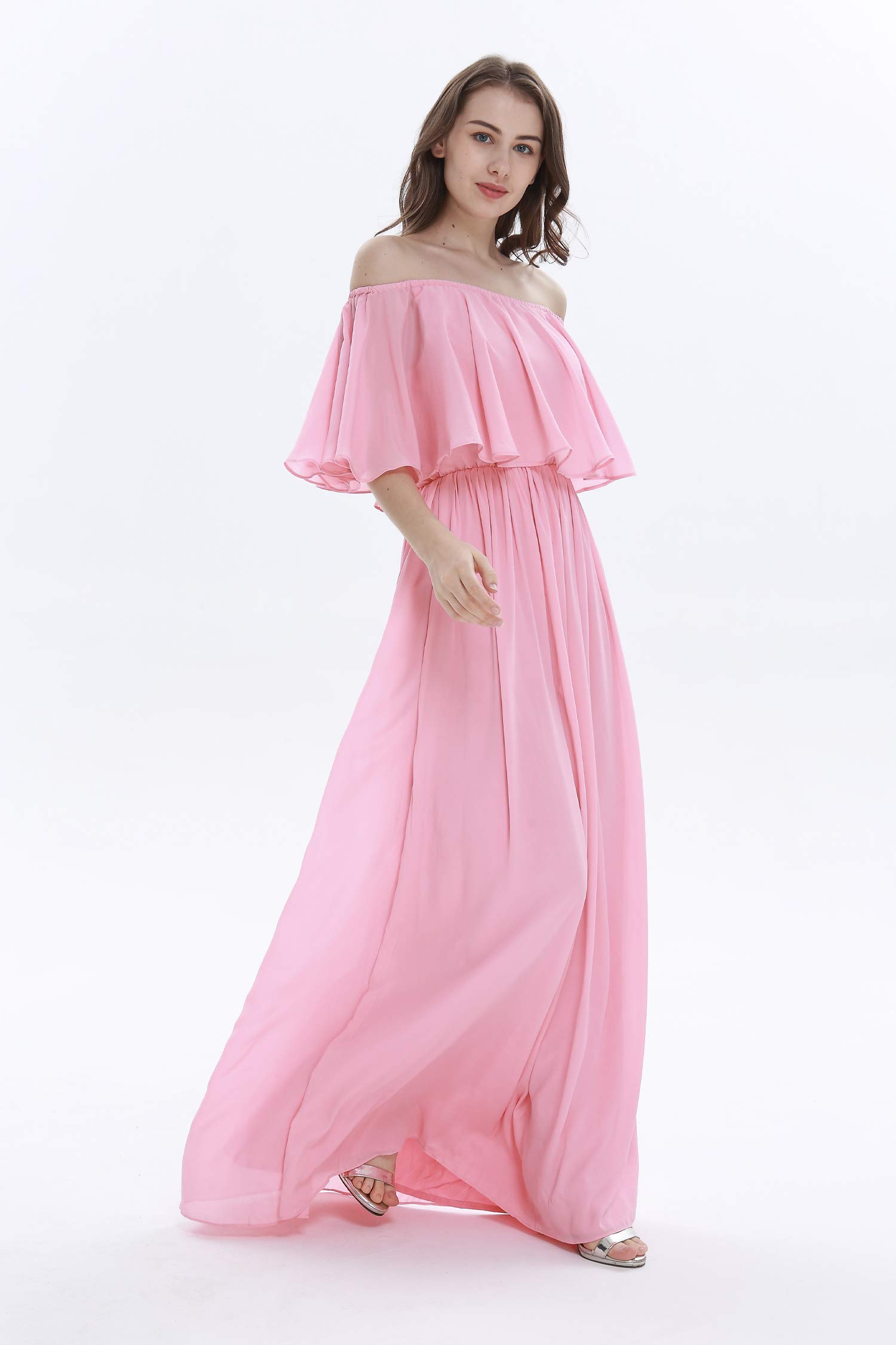 Hawaii Bridesmaid Dress for Women - Pink Coral Beach Wedding Dress Collection | Perfect for Beach Weddings, Bridal Showers & Tropical Vacations