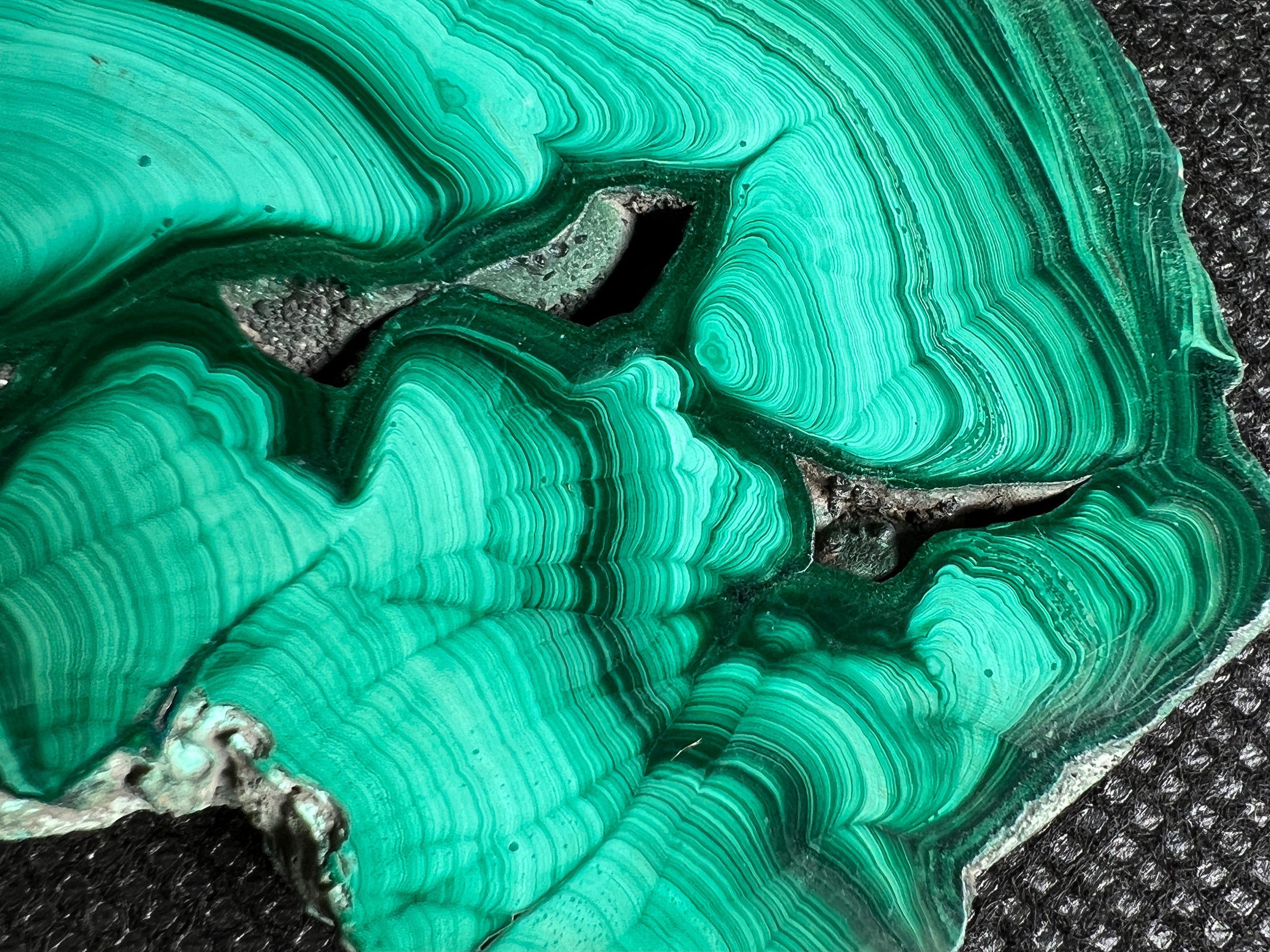 Natural Green Malachite Crystal Slab - Premium Stone for Jewelry Making, Unique Handcrafted Gift, Elegant Home Decor (50477) | Perfect for Crystal Healing, Meditation & Feng Shui Decorations
