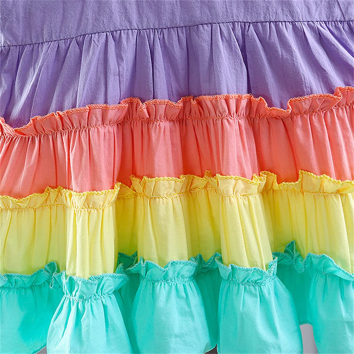 **Cute Princess Rainbow Tutu Dress for Toddler Girls - Elegant Party Outfit for Birthday, Photo Shoot & Special Occasions**