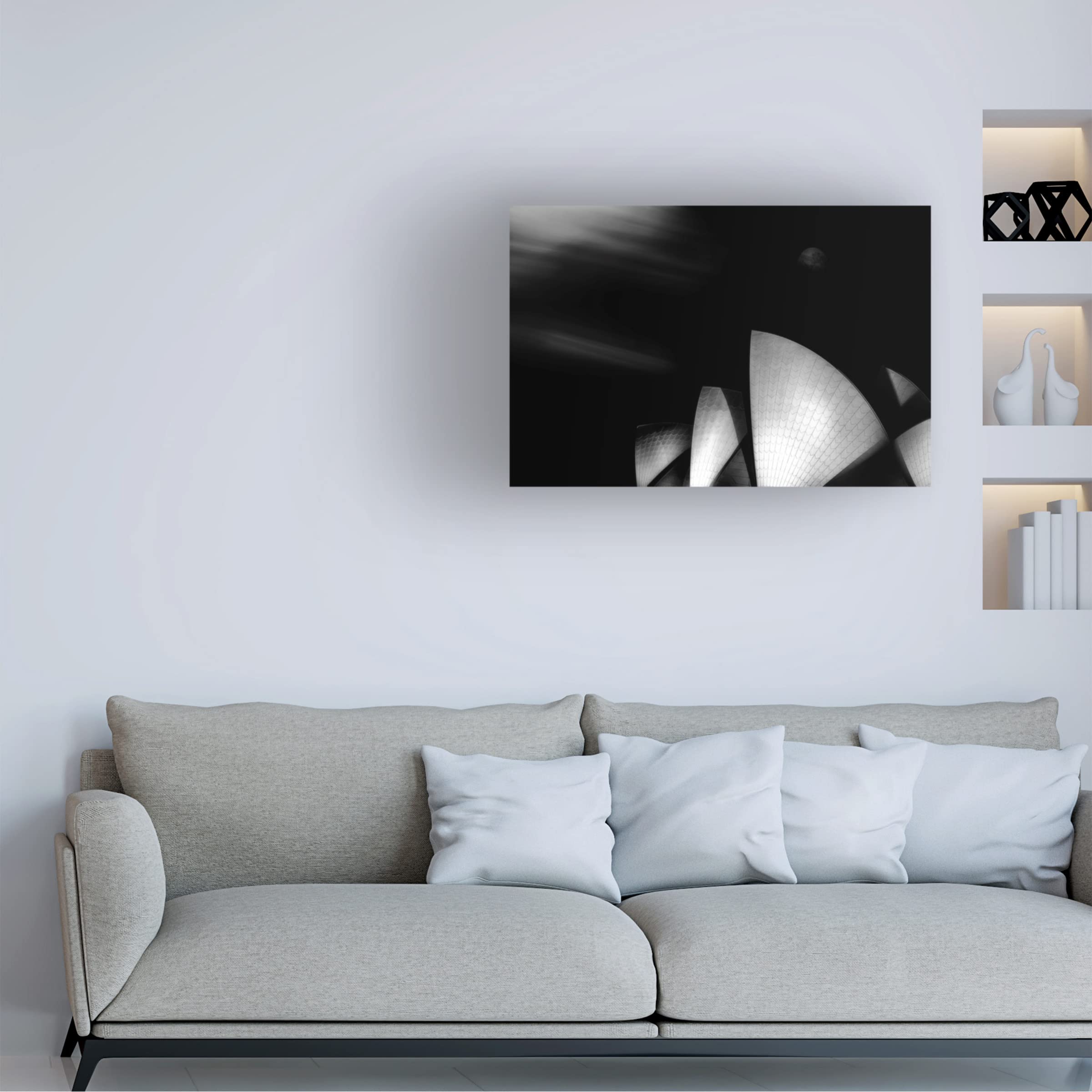 Trademark Fine Art 'Operatic' Canvas Wall Art by Steven Fudge - Elegant Opera Scene Painting for Living Room, Bedroom & Office Decor