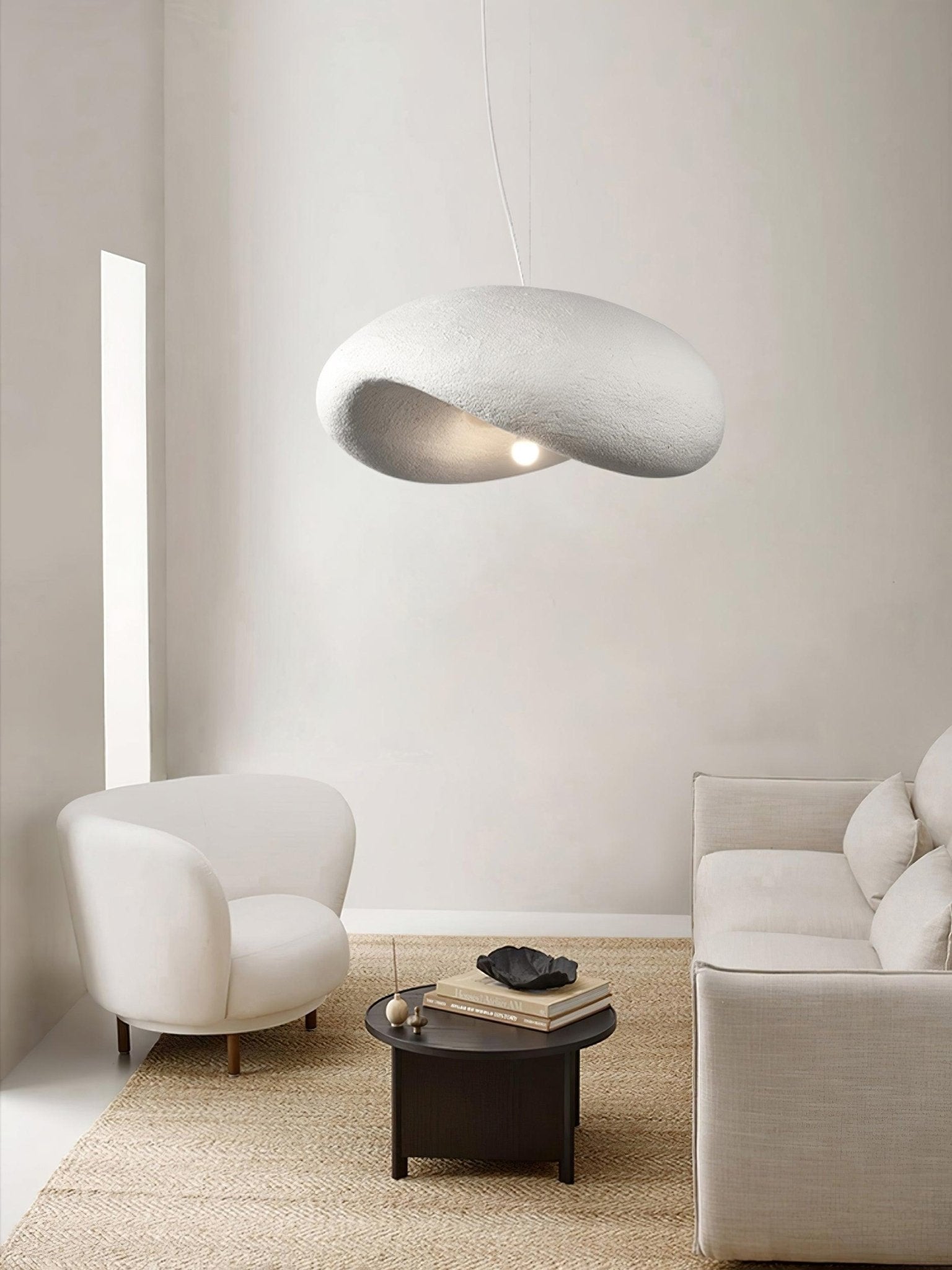Stylish Dunia Pendant Lamp - Modern Handcrafted Hanging Light Fixture for Dining Room, Kitchen Island, or Bedroom Decor