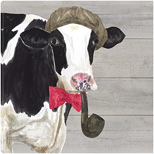Intellectual Animals II Cow and Pipe