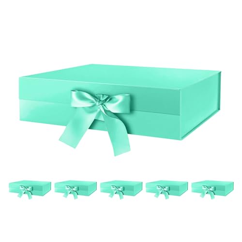 Green-13.5x9x4.1 Inches-Pack of 6