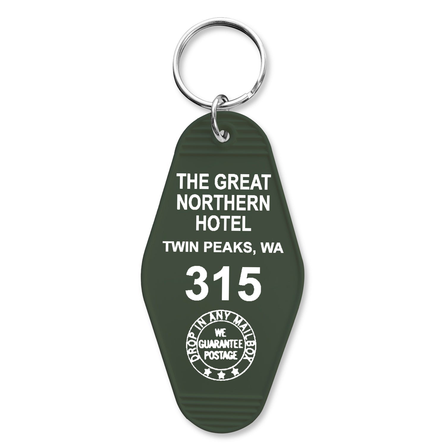 Vintage Great Northern Hotel Room 315 Keychain - Collectible Souvenir from Twin Peaks - Perfect for TV Show Fans & Keychain Collectors (Home Decor, Gift Idea, Travel Accessory)