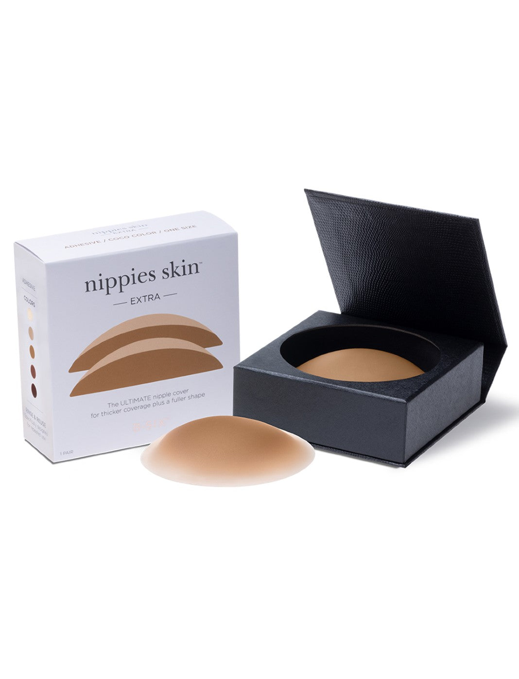 Nippies Skin Adhesive Nipple Covers - Invisible Breast Pasties for Women, Reusable & Waterproof Nipple Concealers for Dresses, Swimsuits & Special Occasions