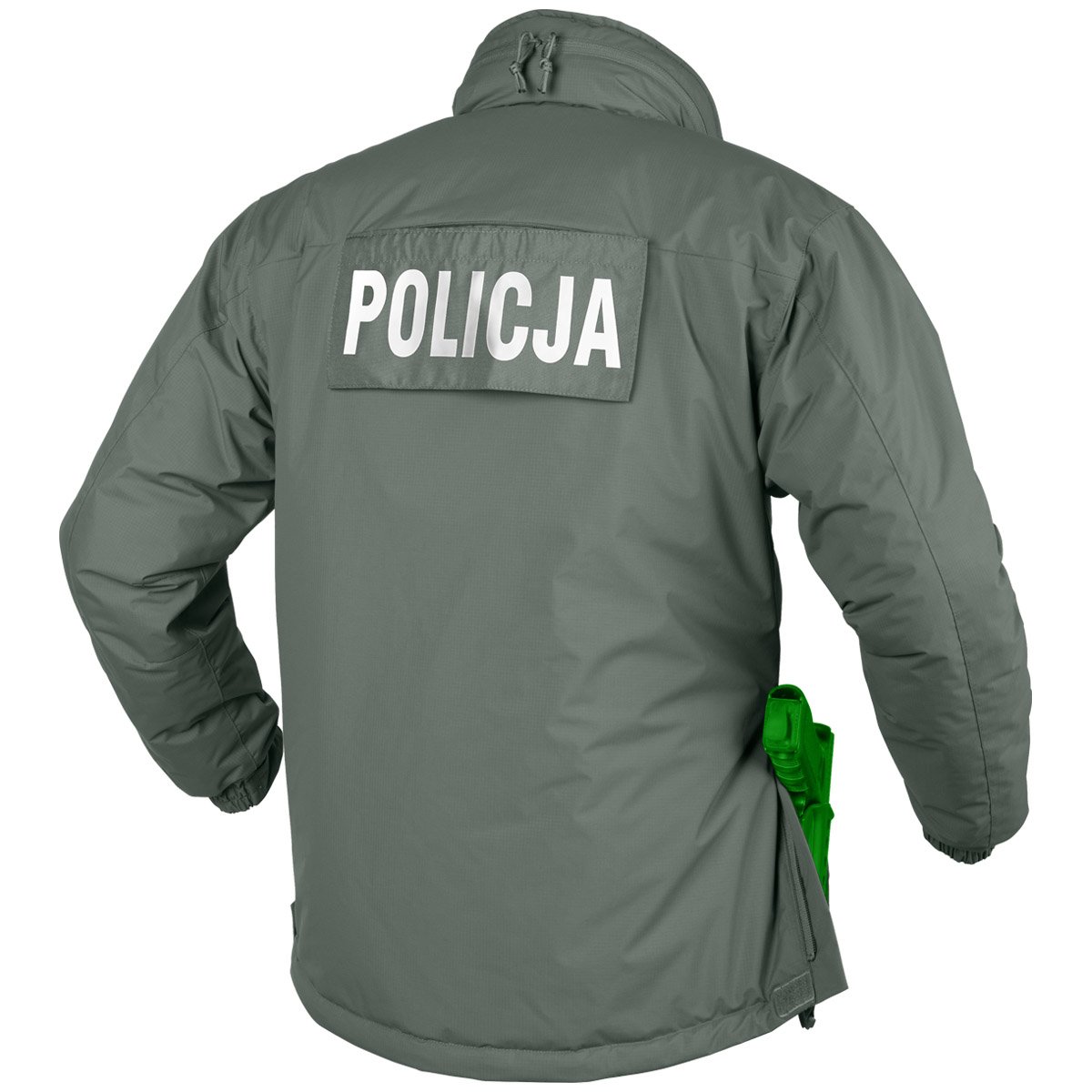 Helikon Husky Winter Tactical Jacket - Alpha Green - XXL Size - Waterproof Cold Weather Jacket for Outdoor Hunting, Hiking & Military Use