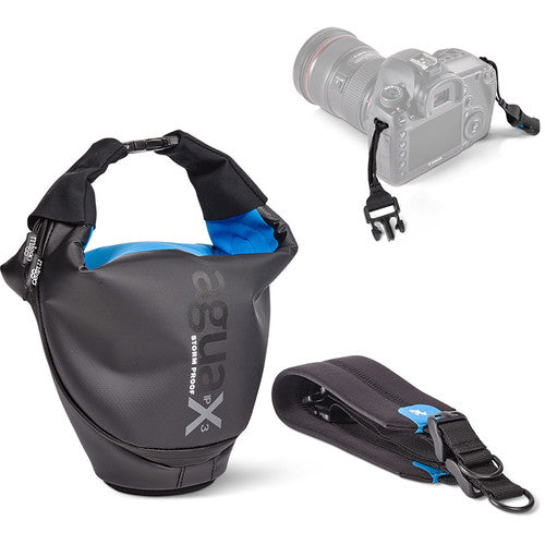 Miggo Agua 45 Waterproof DSLR Camera Holster Case - Stormproof Protection for Canon Nikon Sony DSLRs - Perfect for Outdoor Photography, Travel & Adventure Sports