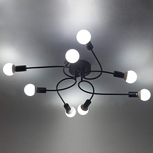 Modern Semi Flush Mount Ceiling Light Fixture - 32