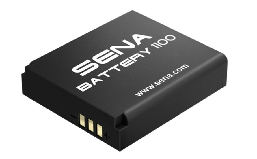 Sena TuffTalk Rechargeable 1100mAh Battery - Long-Lasting Power for Motorcycle Bluetooth Headsets & Outdoor Communication Devices