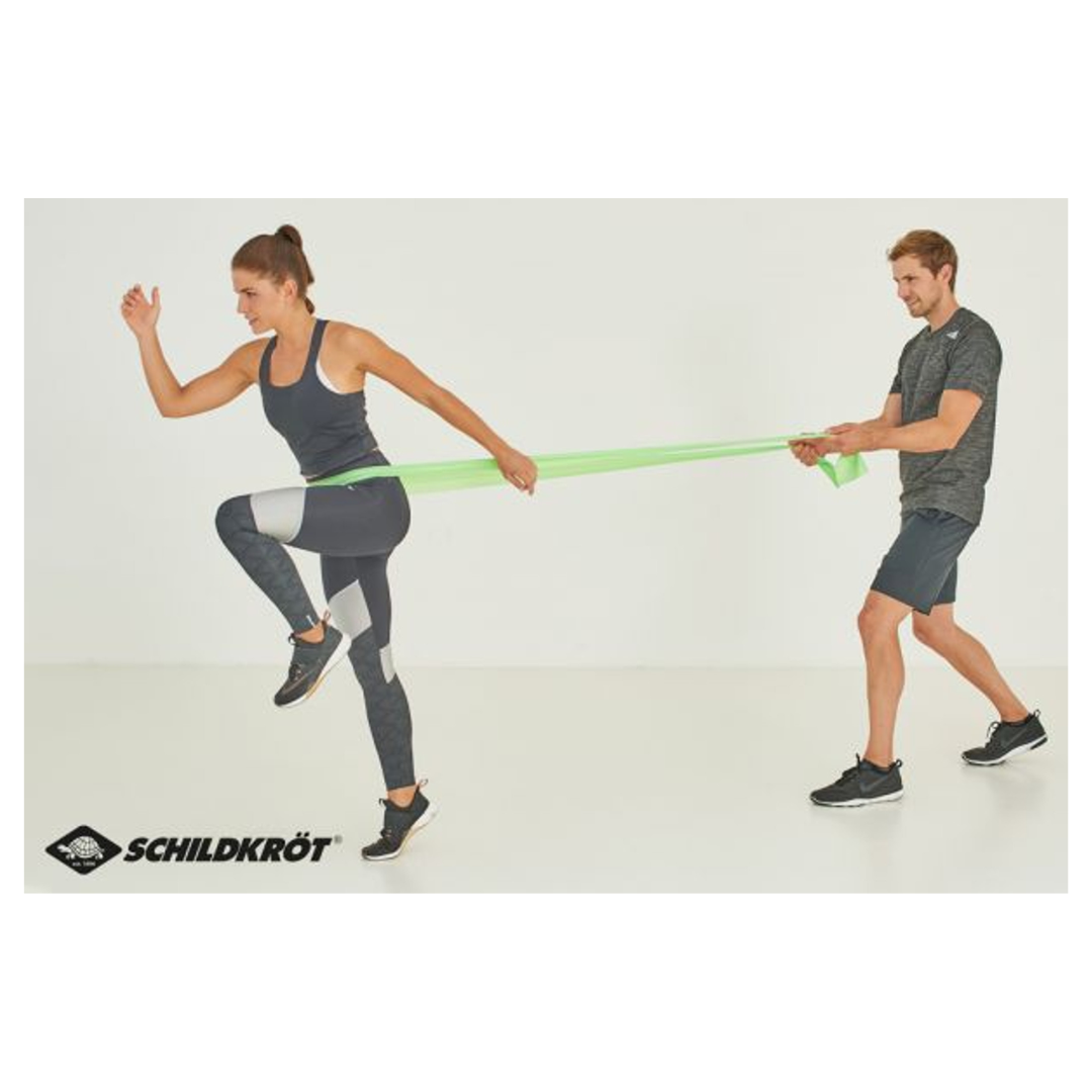 Premium Schildkröt Fitness Set of 2 Latex-Free Resistance Bands for Home Workouts, Physical Therapy & Strength Training - Ideal for Allergy Sufferers & Gym Enthusiasts
