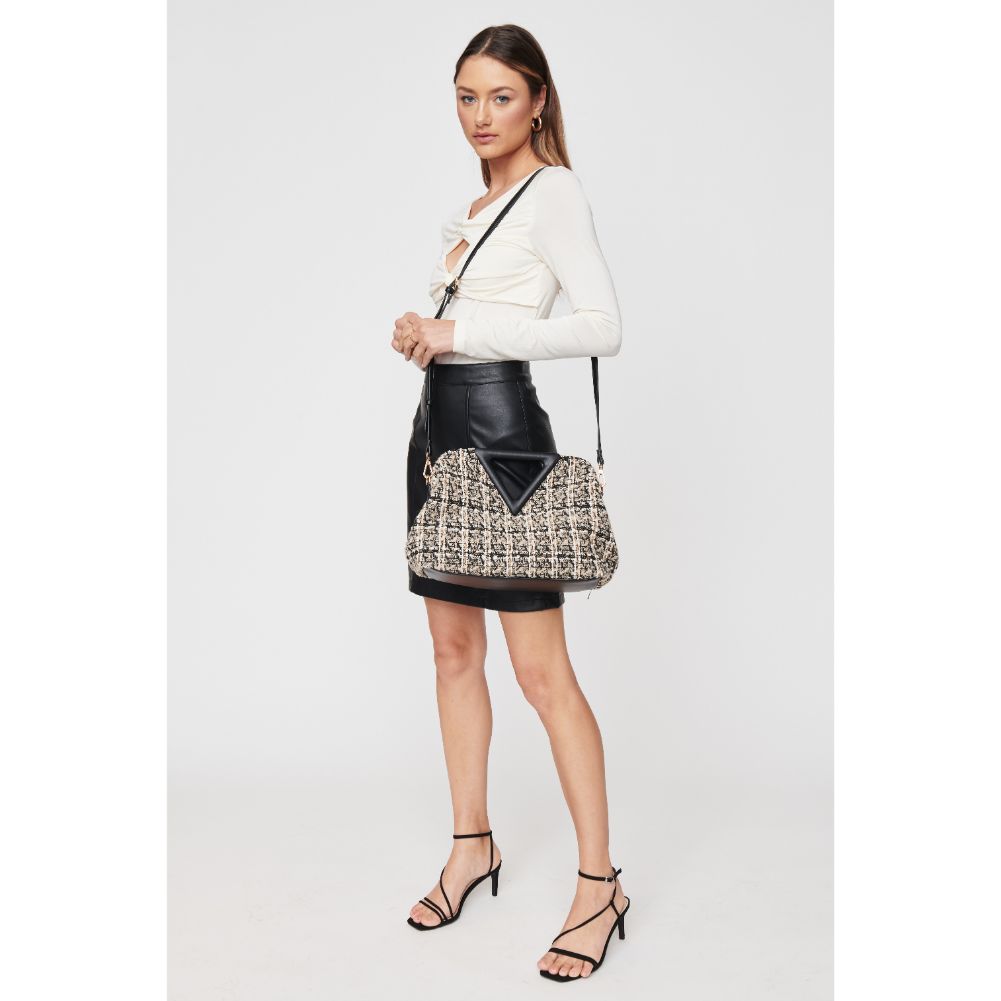 Natasha Tweed Crossbody Bag for Women - Stylish & Lightweight Shoulder Purse - Perfect for Work, Travel & Everyday Use