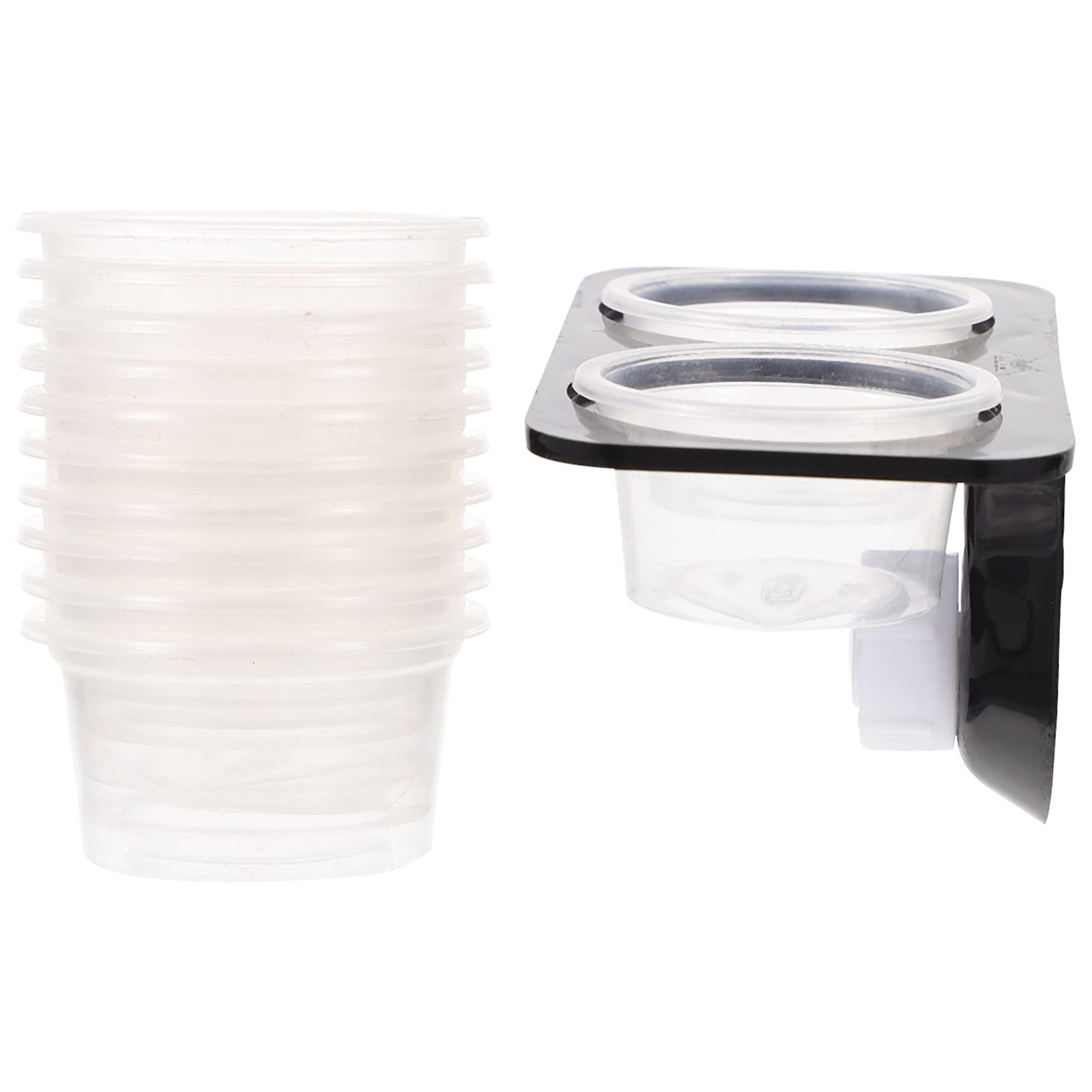 1 Set Reptile Food & Water Bowl - Escape-Proof Dish for Pet Lizards, Snakes & Crawling Pets - Safe Feeding Supplies for Terrariums & Habitats | Perfect for Daily Feeding & Hydration